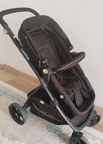 Siyah Cadillac Bebek Arabası-Puset