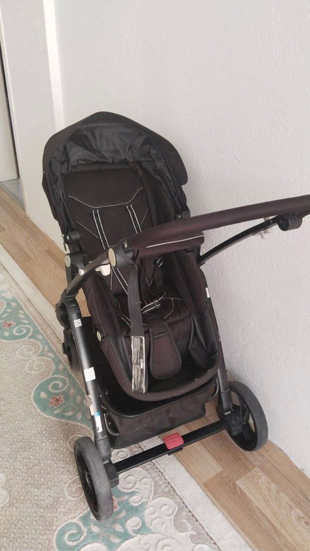 Siyah Cadillac Bebek Arabası-Puset - Görsel 5