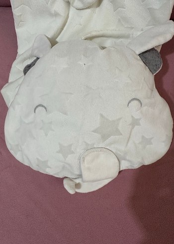 Beyaz Desenli Çocuk Uyku Battaniye ve Aksesuarı - Görsel 3