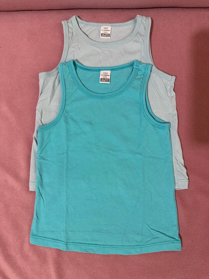 Çocuk Baskılı ve Düz Atlet Takımı - Görsel 2