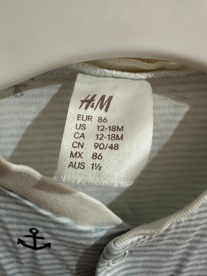 Gri Kısa Kollu Bebek Tulum - Görsel 2