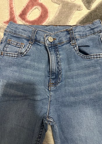 Erkek Çocuk Mavi Denim Pantolon - Görsel 2