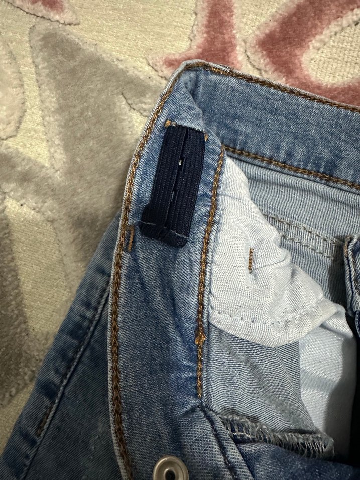 Erkek Çocuk Mavi Denim Pantolon - Görsel 4