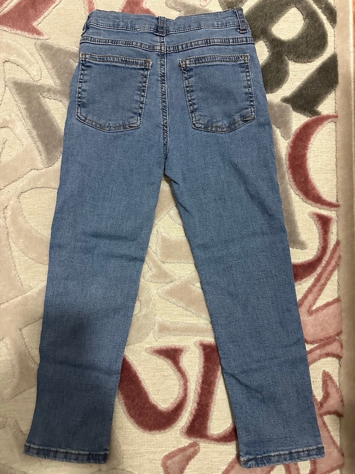 Erkek Çocuk Mavi Denim Pantolon - Görsel 5