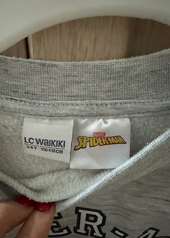 Erkek Çocuk Gri Uzun Kollu Örme Sweatshirt - Görsel 3