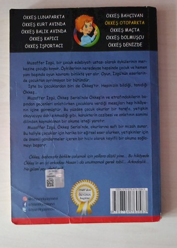Beden Muzaffer İzgü - Ökkeş Otoparkta Çocuk Kitabı