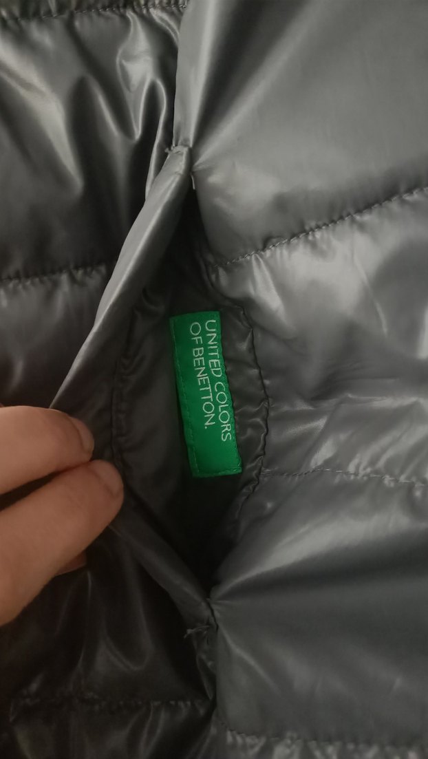 Gri kiz çocuk Kapitone sisme Yelek Fermuarlı - Görsel 3