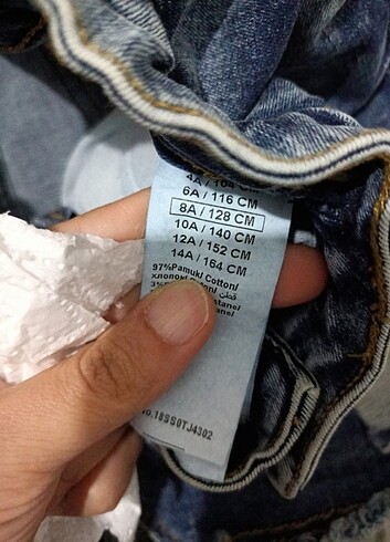 Çocuk kot etek - Görsel 3