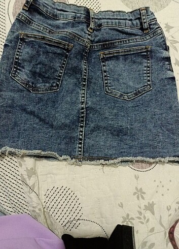 Çocuk kot etek - Görsel 4