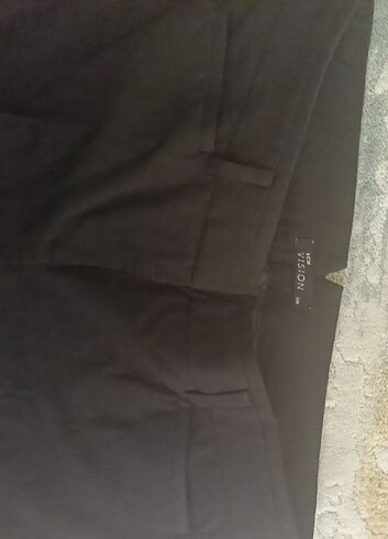 Siyah kumas pantolon  - Görsel 3