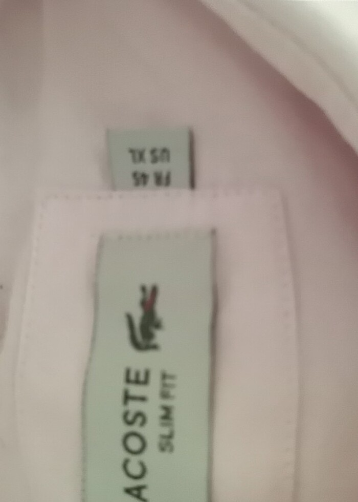 Lacoste gömlek  - Görsel 2