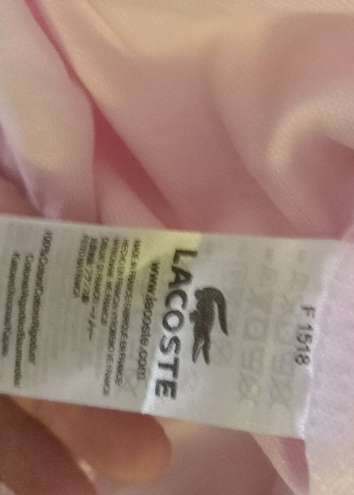 Lacoste gömlek  - Görsel 3