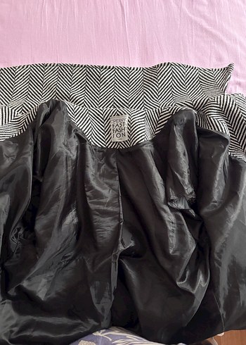 Balıksırtı desenli Kaban - Görsel 8