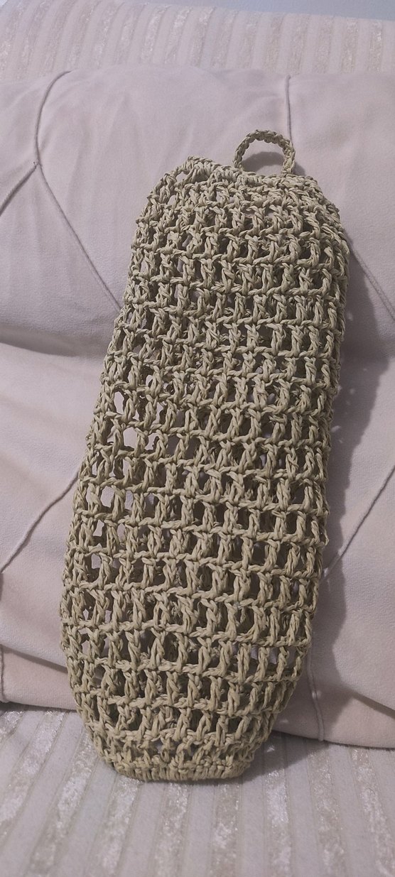 Kağıt ipten poşetlik - Görsel 2