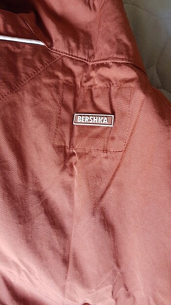 m Beden kahverengi Renk bershka ceket