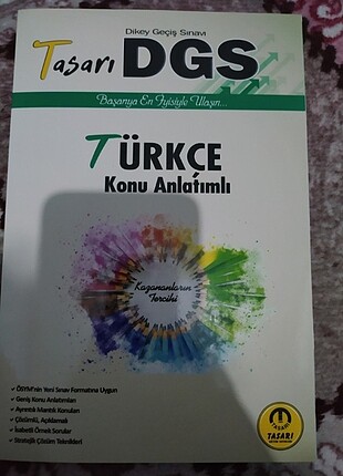 Tasarı Türkçe dgs 