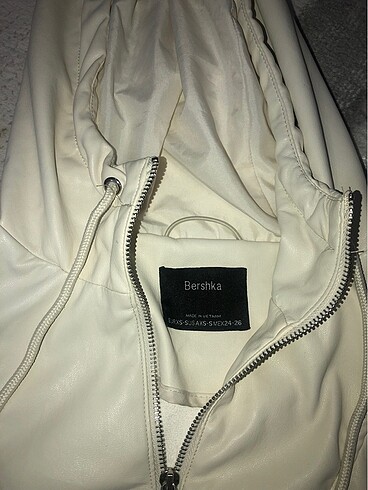 s Beden Bershka deri ceket