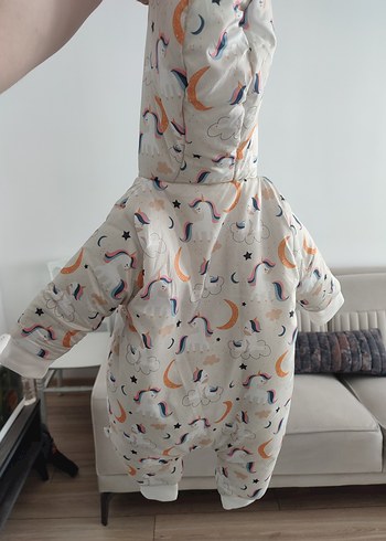 Civil Kız Bebek Astronot Tulum Mont