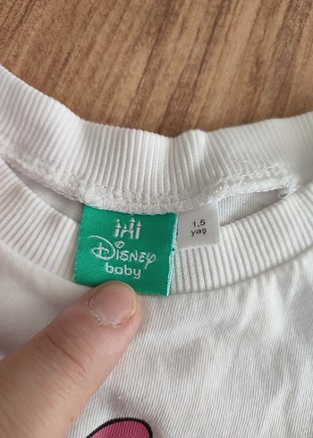 Kız Çocuk Sarı tişört - Görsel 6