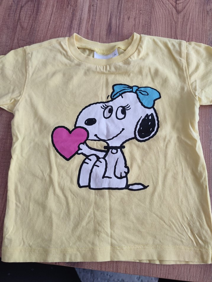 Kız Çocuk Sarı tişört - Görsel 3