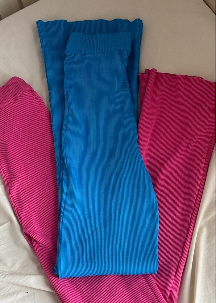 Renkli bol pantolonlar - Görsel 2