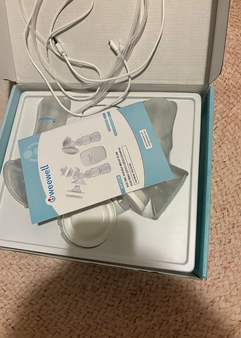 Weewell Elektrikli Çiftli Göğüs Pompası Beyaz - Görsel 3