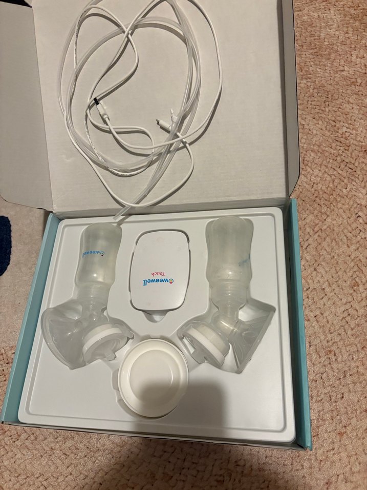 Weewell Elektrikli Çiftli Göğüs Pompası Beyaz - Görsel 4