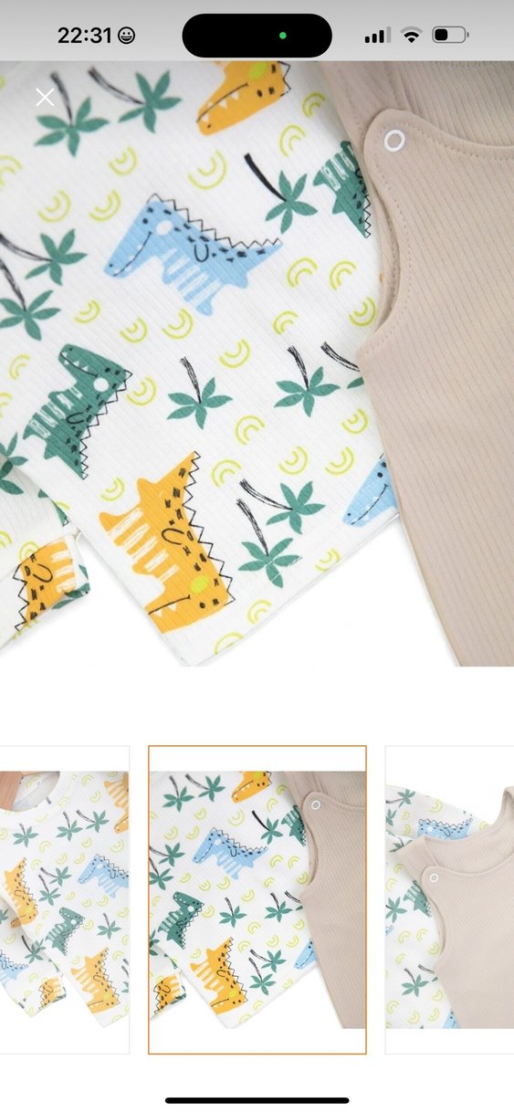 Uzun Kollu Bebek Tulum - Görsel 3