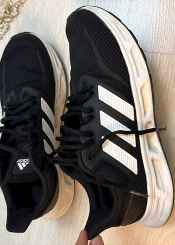 Erkek Siyah Elastik Koşu ve Antrenman Ayakkabısı - Görsel 4