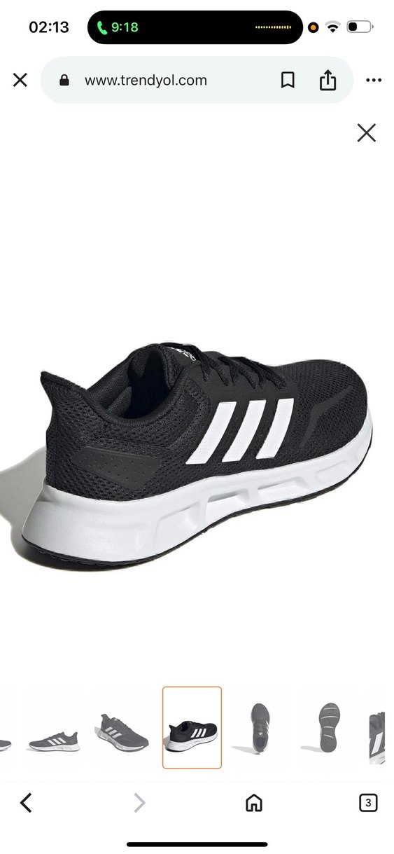 Erkek Siyah Elastik Koşu ve Antrenman Ayakkabısı - Görsel 2