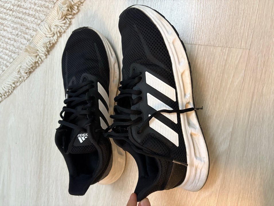 Erkek Siyah Elastik Koşu ve Antrenman Ayakkabısı - Görsel 4