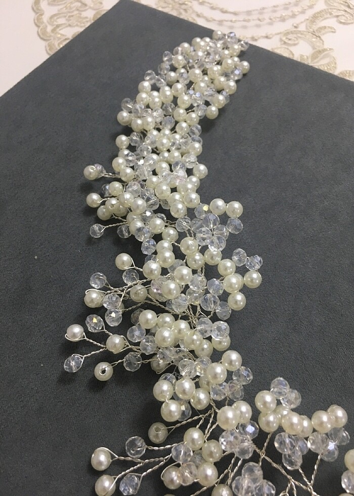 Gelin tacı (tokası aksesuarı) - Görsel 3