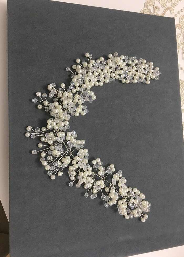 Gelin tacı (tokası aksesuarı) - Görsel 4