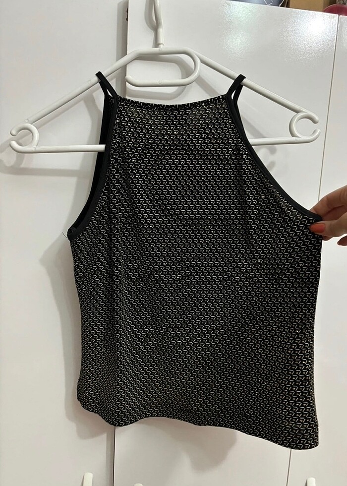 Simli Üst- Şifon Pantolon Takım - Görsel 3