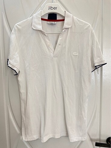 Lacoste Beyaz Polo Yaka Tişört