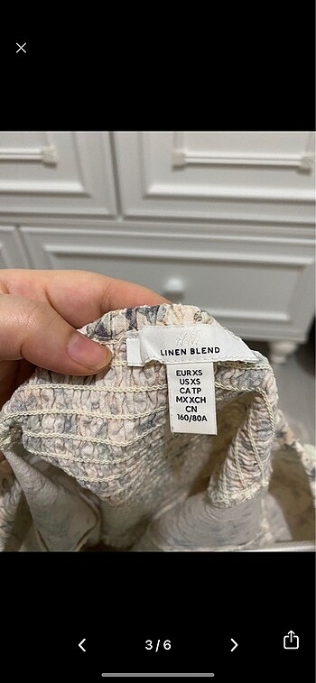 xs Beden H&M elbise