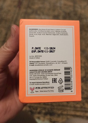 Maru.Derm Meyveli Enzimli Aydınlatıcı Toz Peeling - Görsel 2