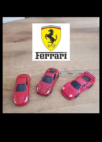 Ferrari 1:64 3lü set