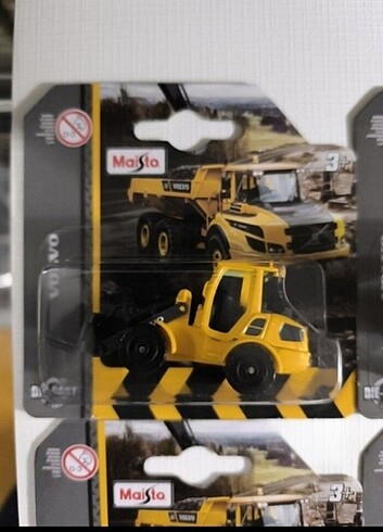 Beden 4 adet Volvo iş makineleri