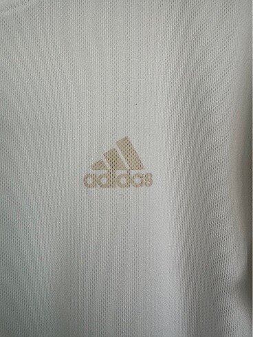 s Beden Adidas çubuklu beyaz tişört