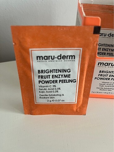 Beden Maruderm enzim peeling