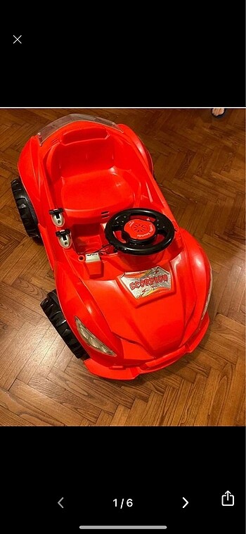 Pilsan 12 V akülü araba