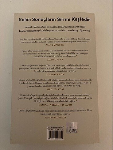 Atomik Alışkanlıklar Kitabı