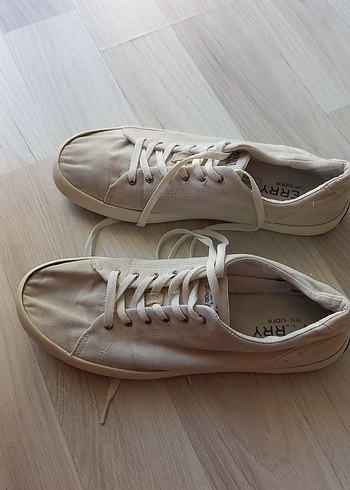 Beyaz Minimalist erkek Spor Ayakkabı