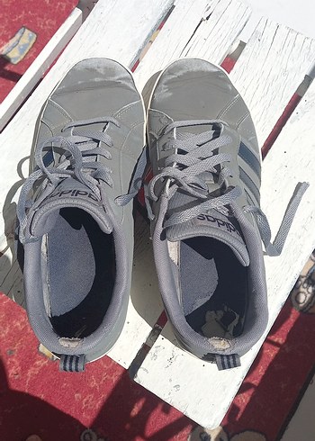 Gri Adidas Erkek Spor Ayakkabı - Görsel 5