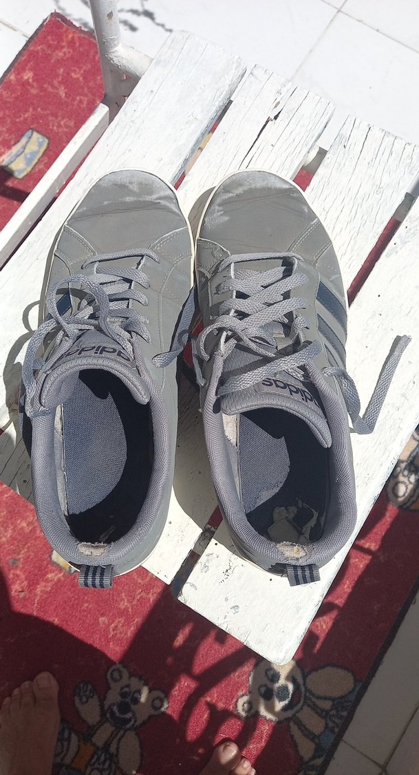 Gri Adidas Erkek Spor Ayakkabı - Görsel 5