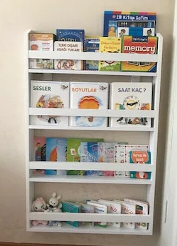montoseri 4 Rafli kitaplik 