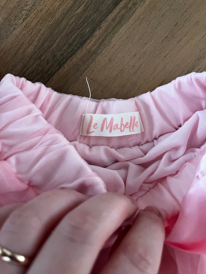 Pembe Fırfırlı Kız Çocuk Etek - Görsel 4