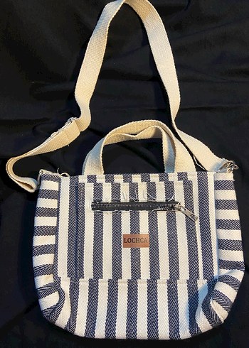 Gri Beyaz Zebra Desenli Kadın Çanta - Görsel 2