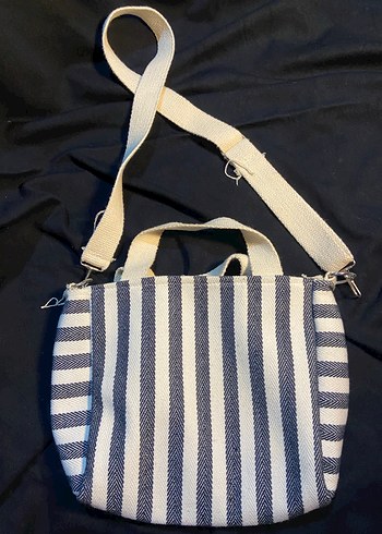 Gri Beyaz Zebra Desenli Kadın Çanta - Görsel 3